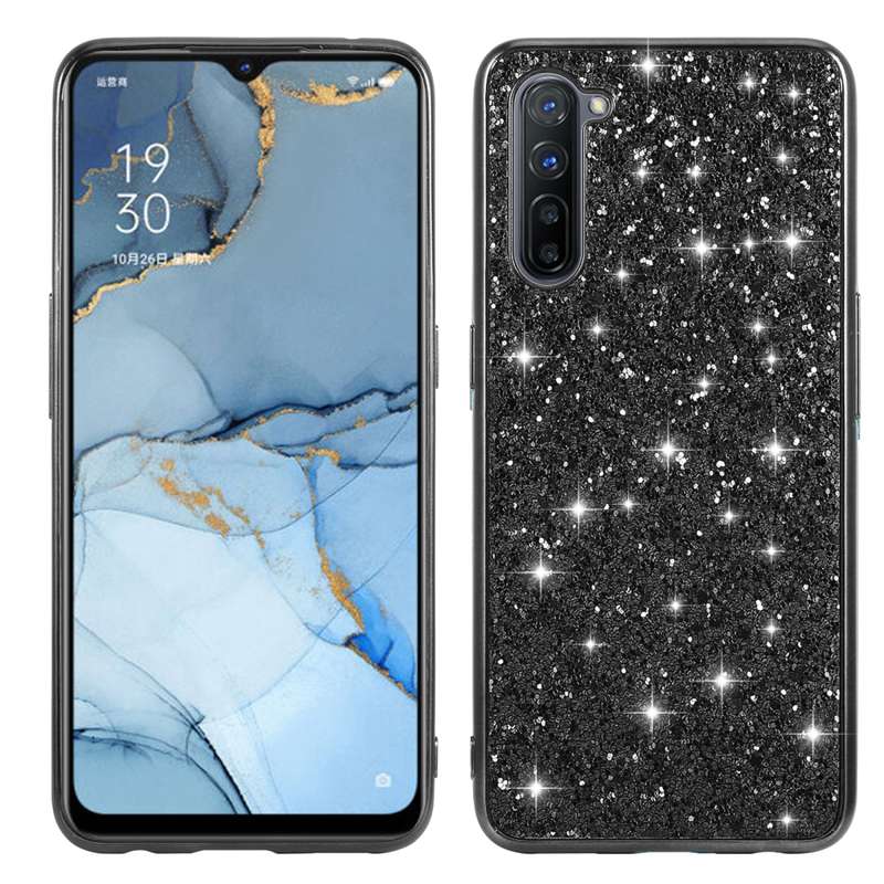 Glitter Powder Shockproof TPU Protective Case(Red)