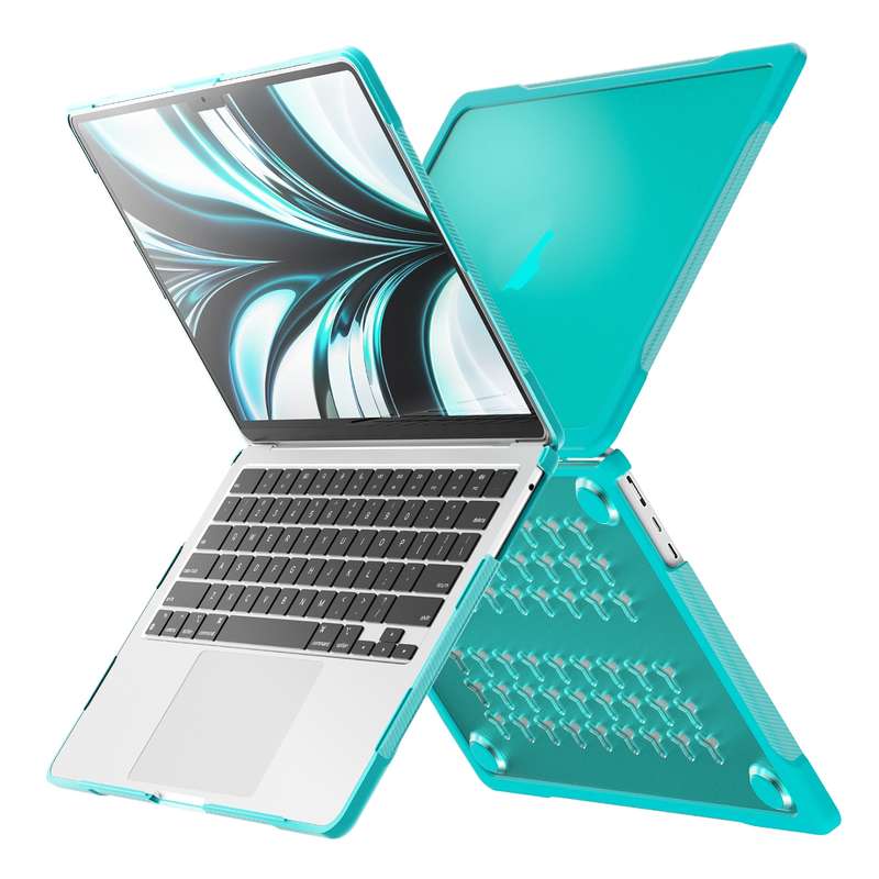For MacBook Air 13.6 inch A2681 2022 / M3 2024 A3113 / M4 2025 A3240 Translucent Laptop Protective C