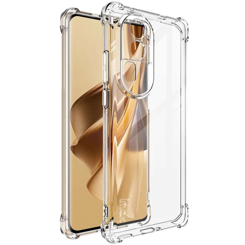 For OPPO Reno10 Pro+ 5G imak Shockproof Airbag TPU Phone Case(Transparent)