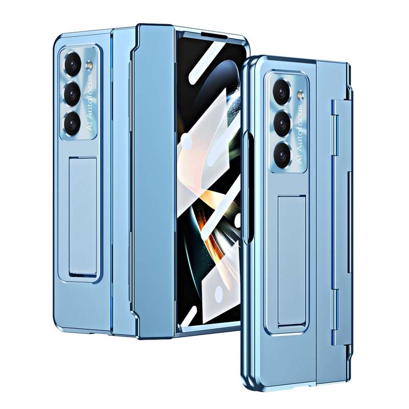 For Samsung Galaxy Z Fold5 5G Integrated Folding Phone Case with Hinge(Black)