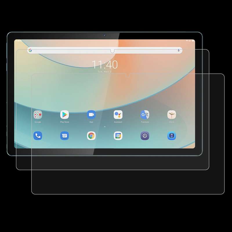 For Blackview Tab 11 2pcs 9H 0.3mm Explosion-proof Tempered Glass Film