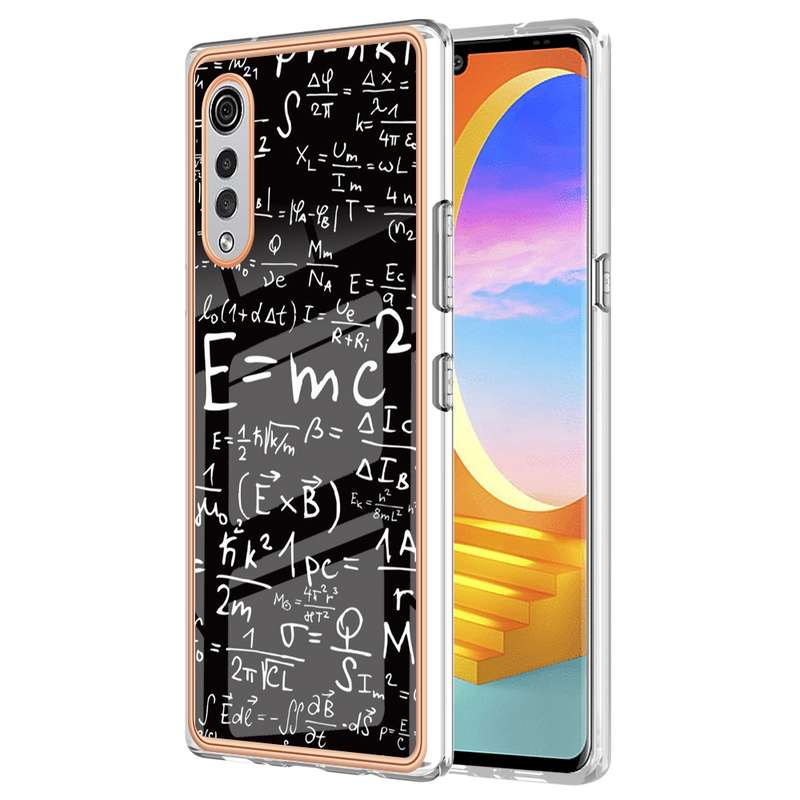 For LG Velvet 5G / 4G / G9 Electroplating Marble Dual-side IMD Phone Case(Natural Growth)