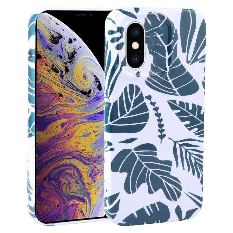 For iPhone XS Max Dustproof Net Full Coverage PC Phone Case(Animal Party)