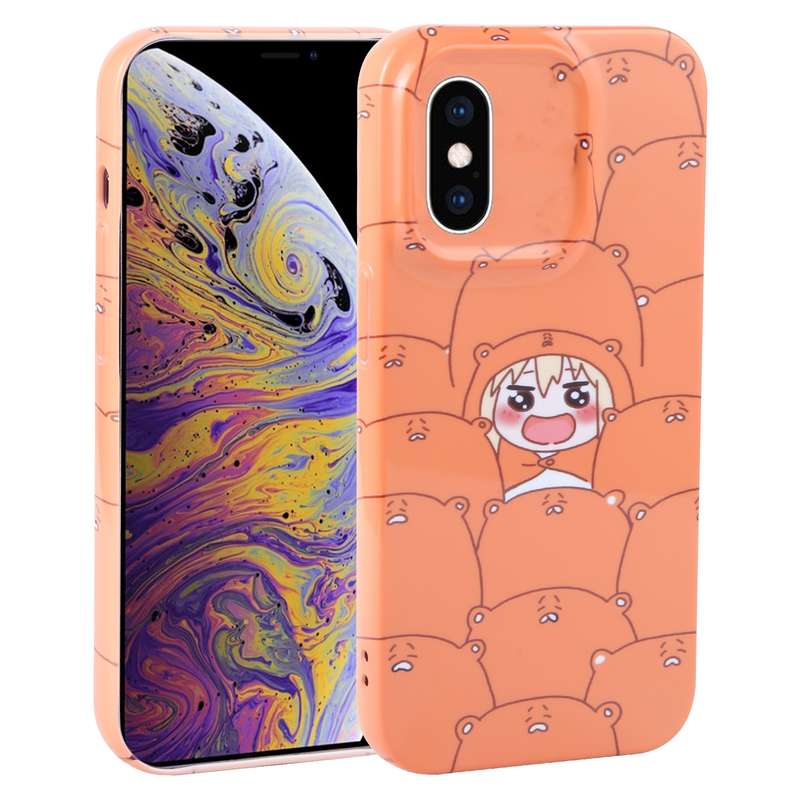 For iPhone XS Max Dustproof Net Full Coverage PC Phone Case(Animal Party)