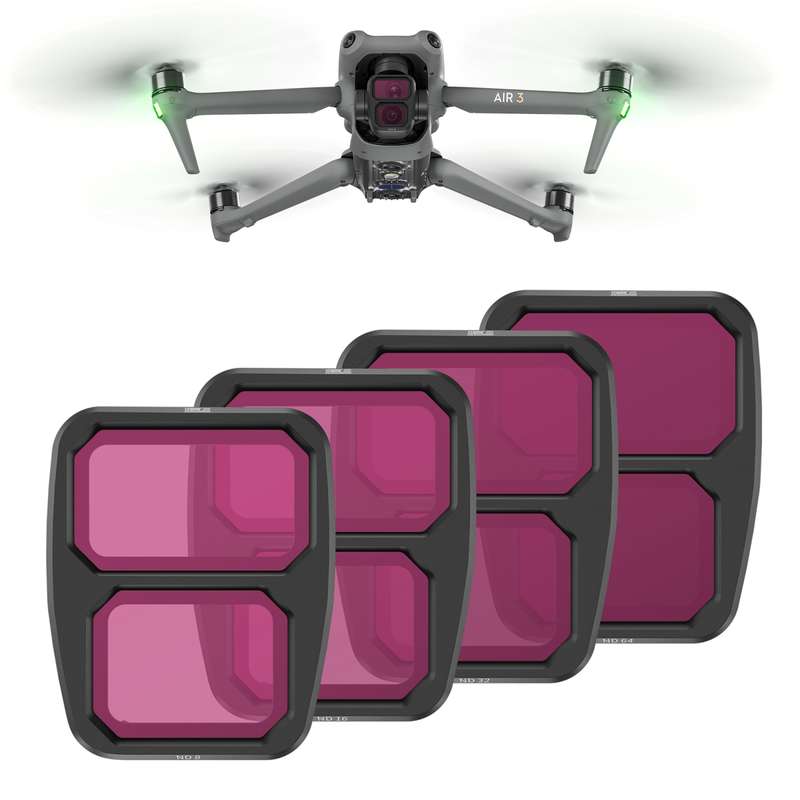 For DJI Air 3 STARTRC Drone Lens Filter, Lens:4 in 1 ND8/16/32/64