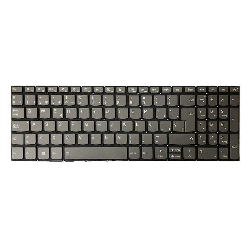 For Lenovo IdeaPad 320-15ABR / 320-15AST Spanish Version Backlight Laptop Keyboard with Power Button