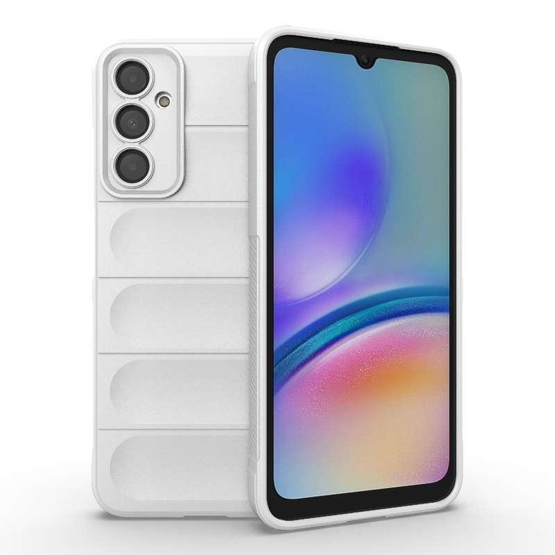 For Samsung Galaxy A05s 4G Magic Shield TPU + Flannel Phone Case(Black)