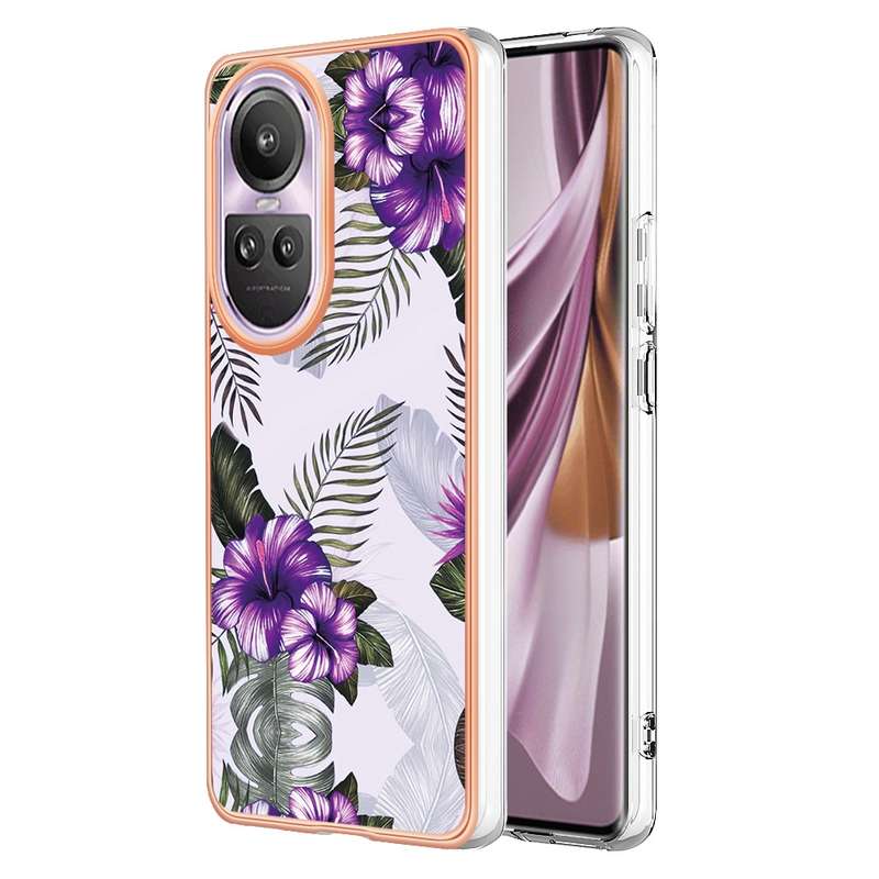 For OPPO Reno10 Pro 5G Global Electroplating IMD TPU Phone Case(Colorful Scales)