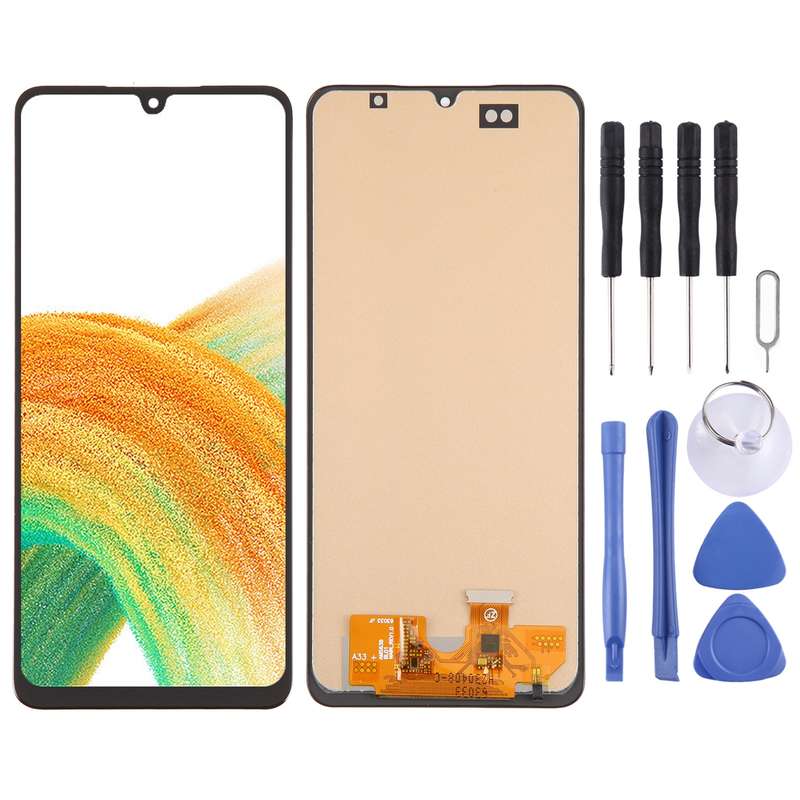 For Samsung Galaxy A33 5G SM-A336B TFT LCD Screen Digitizer Full Assembly, Not Supporting Fingerprin
