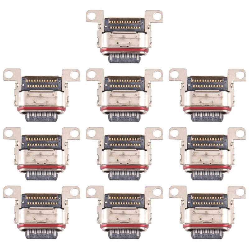 For Samsung Galaxy S22+ 5G SM-S906B 10 PCS Charging Port Connector