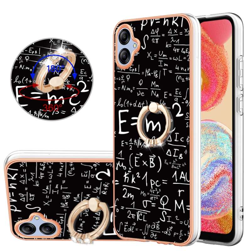 For vivo Y17s 4G Global Cow Pattern Sewing Back Cover Phone Case(Black)