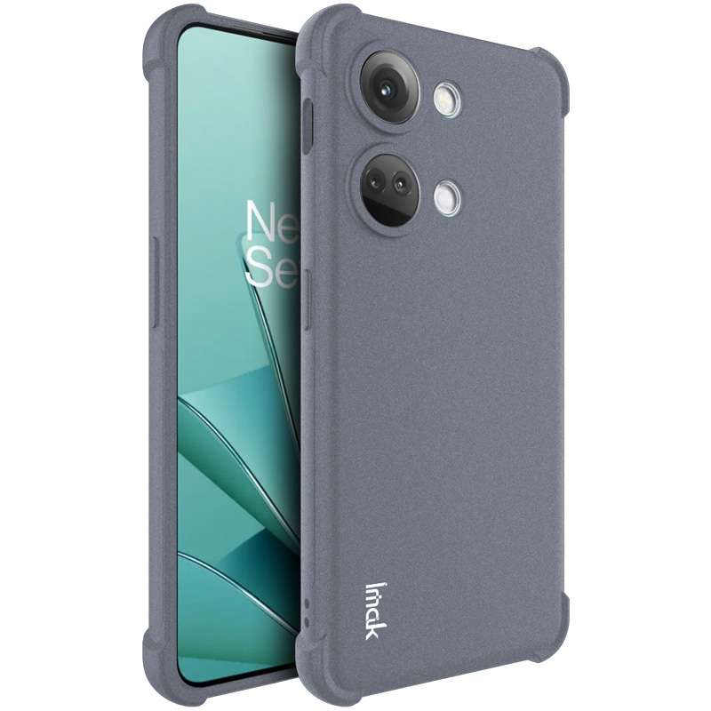For OnePlus Ace 2V 5G/Nord 3 5G imak Shockproof Airbag TPU Phone Case(Matte Black)