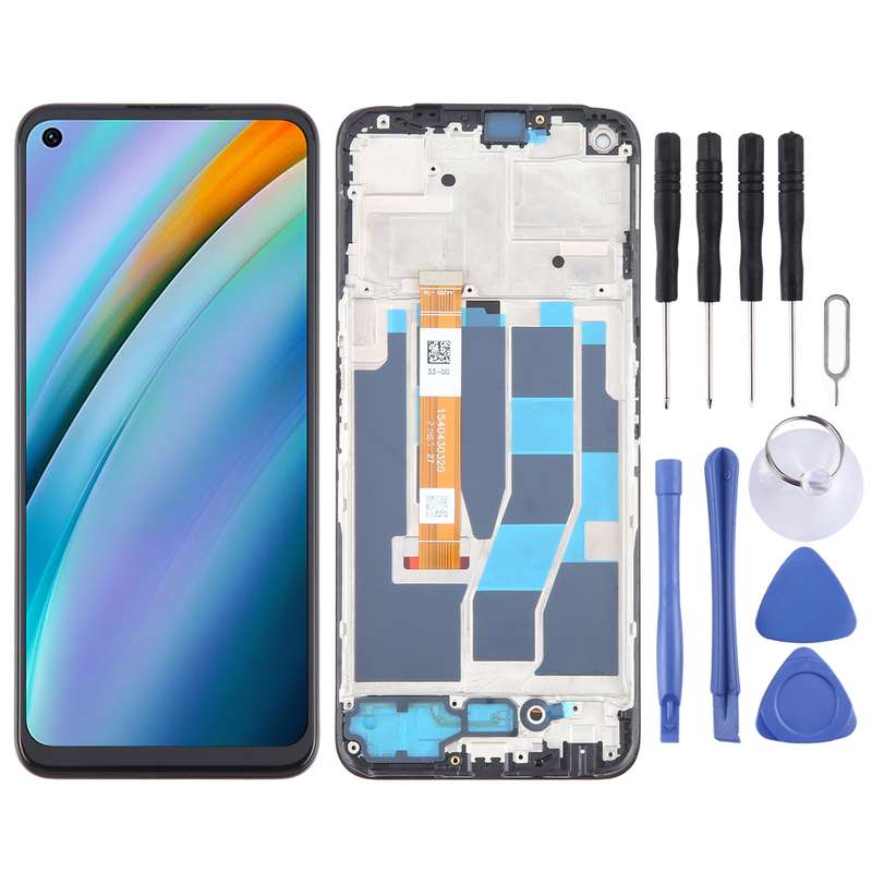 For OPPO K9s OEM LCD Screen Digitizer Full Assembly with Frame