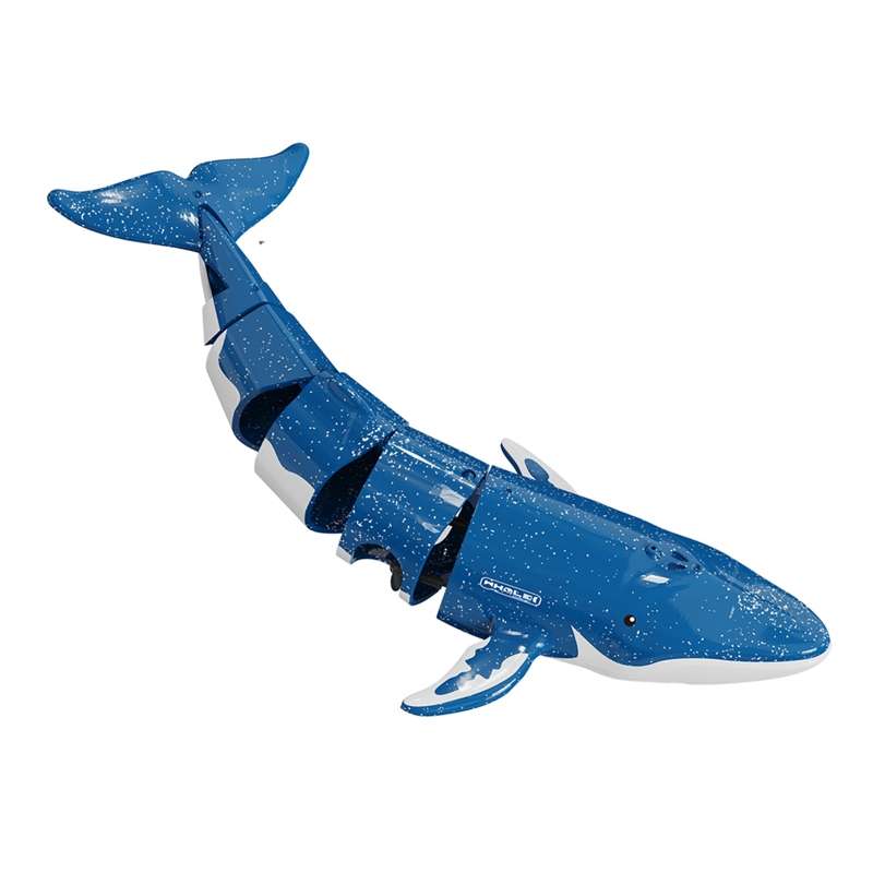 LS-XDU/RC B4 Remote Control Whale Toy Can Dive And Spray Water(Dark Grey)