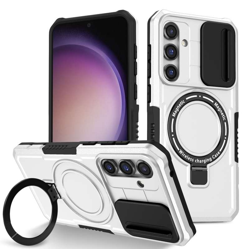 For Samsung Galaxy S10 RedPepper Transparent Dot Shockproof Waterproof PC + TPU Protective Case(Blac