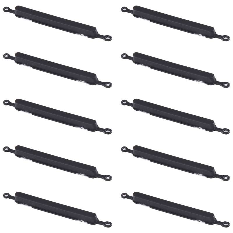 For Samsung Galaxy A03s SM-A037 10pcs Volume Control Button(Black)