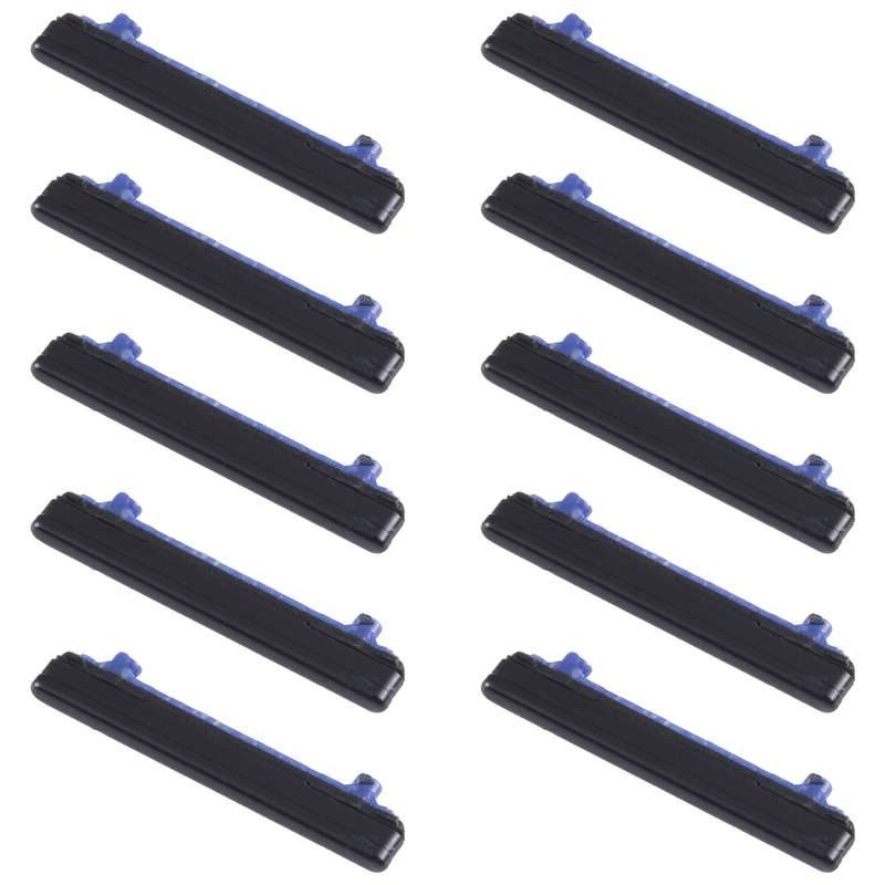 For Samsung Galaxy Z Fold2 5G SM-F916B 10pcs Volume Control Button(Black)