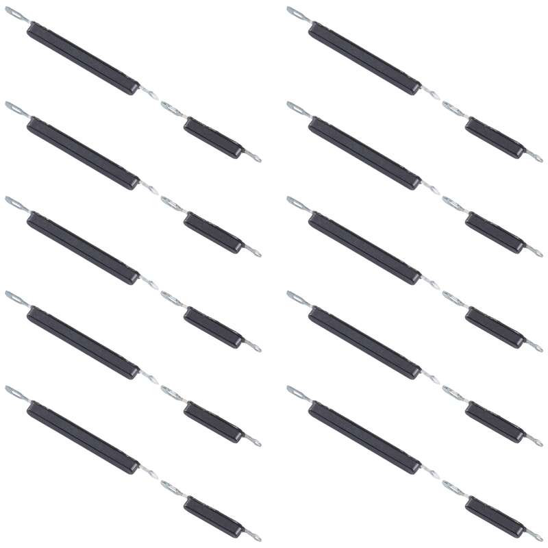 For Samsung Galaxy A01 SM-A015 10pcs Power Button + Volume Control Button(Black)