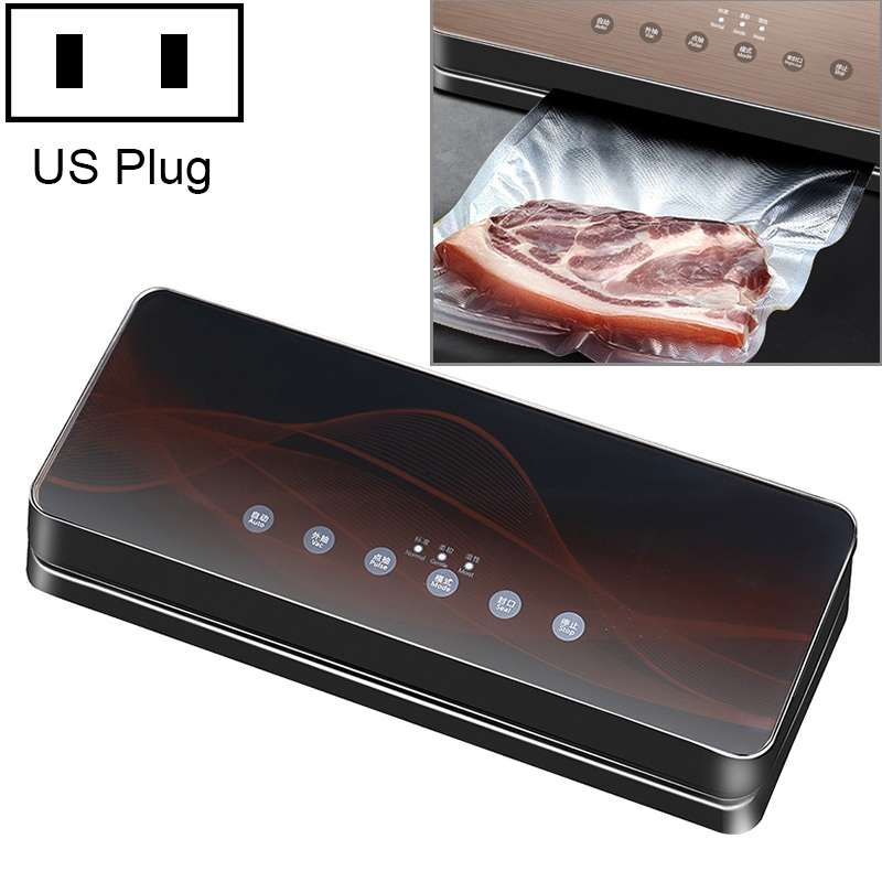 Automatic Vacuum Sealer Household Food Preservation Packaging Machine, Plug Specification:US Plug(Si