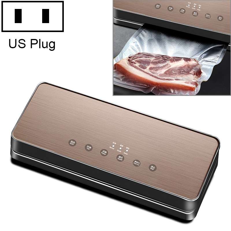 Automatic Vacuum Sealer Household Food Preservation Packaging Machine, Plug Specification:US Plug(Si