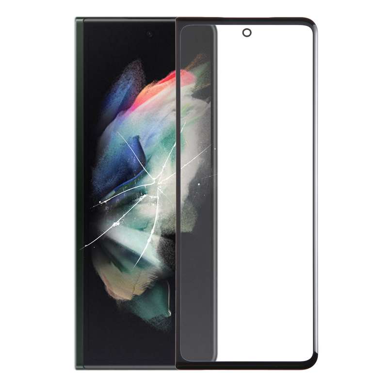 For Samsung Galaxy Z Fold3 SM-F926B/W22 LCD Secondary Screen Outer Glass Lens with OCA Optically Cle