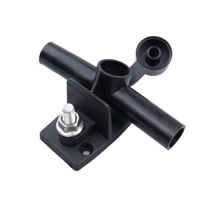 Dual Power M10 Binding Post Cable Connector(Black)