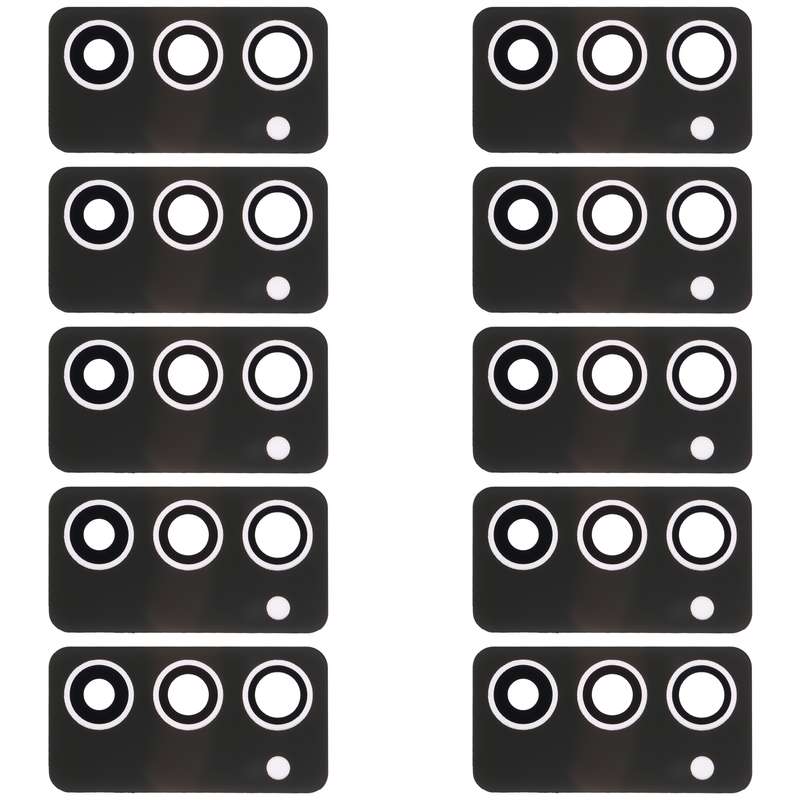 For Samsung Galaxy Z Fold2 5G SM-F916B 10pcs Back Camera Lens