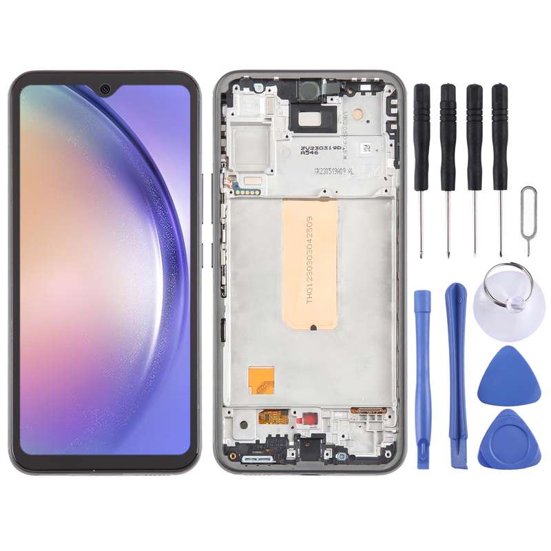 For Samsung Galaxy A54 SM-A546B Incell LCD Screen Digitizer Full Assembly with Frame (Not Supporting