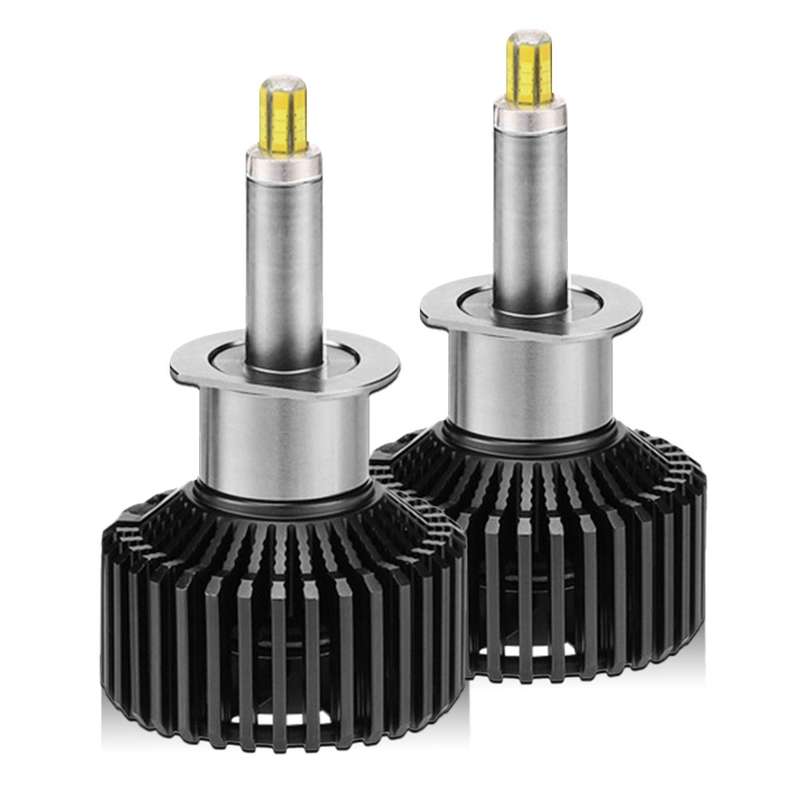V2 1 Pair H1 35W 6000K 4000LM Car 6 Sides LED Headlight(Cool White)