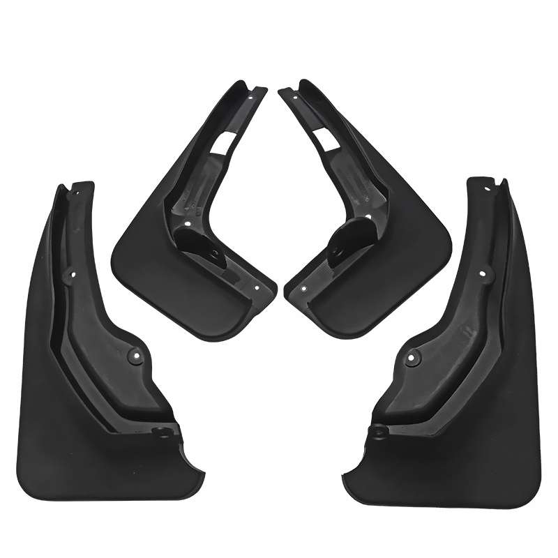 For Mercedes-Benz C-Class W205 2011-2014 4pcs/Set Car Auto Soft Plastic Splash Flaps Fender Guard
