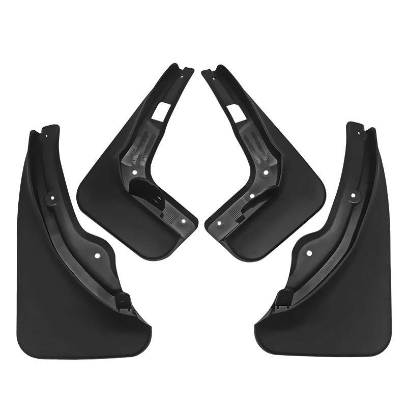 For Mercedes-Benz C-Class W205 2007-2010 4pcs/Set Car Auto Soft Plastic Splash Flaps Fender Guard