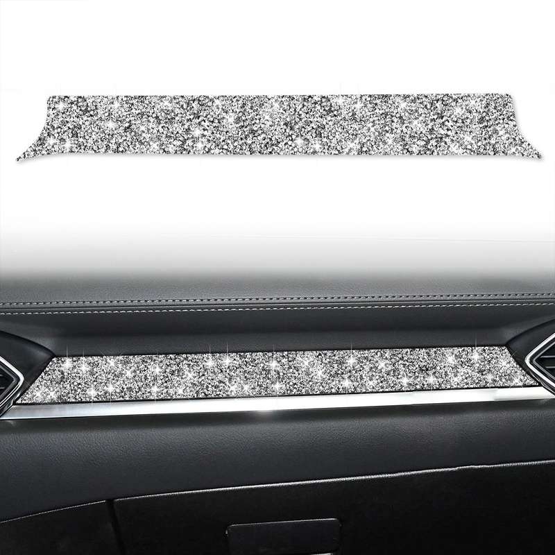 For Mazda CX-5 2017-2018 Car Instrument Panel Diamond Decorative Sticker,Left and Right Drive Univer