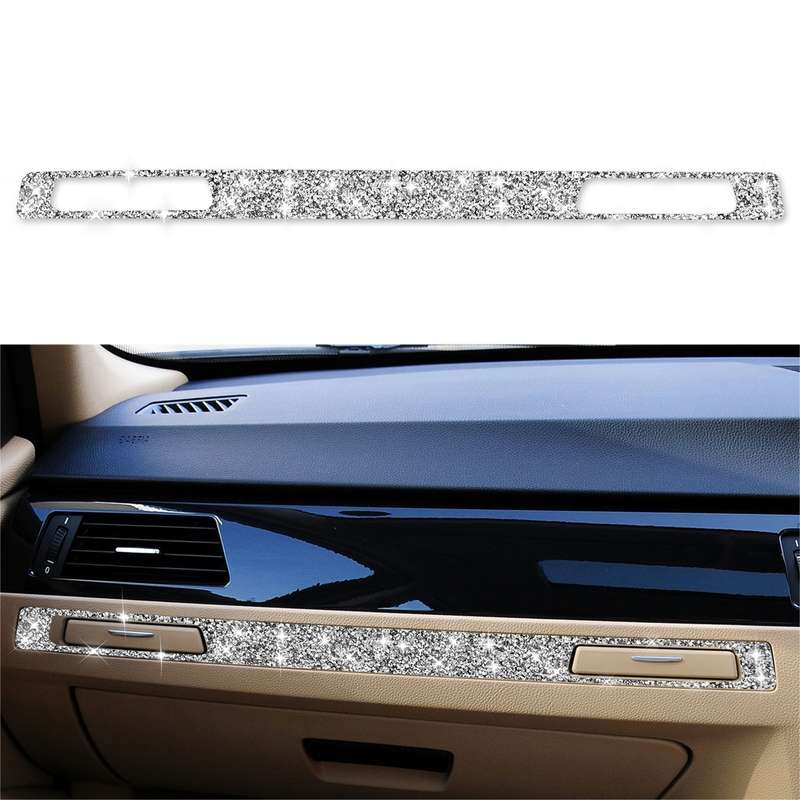 For BMW 3 Series E90 / E92 / E93 2005-2012 Car Passenger Side Center Control Diamond Decorative Stic