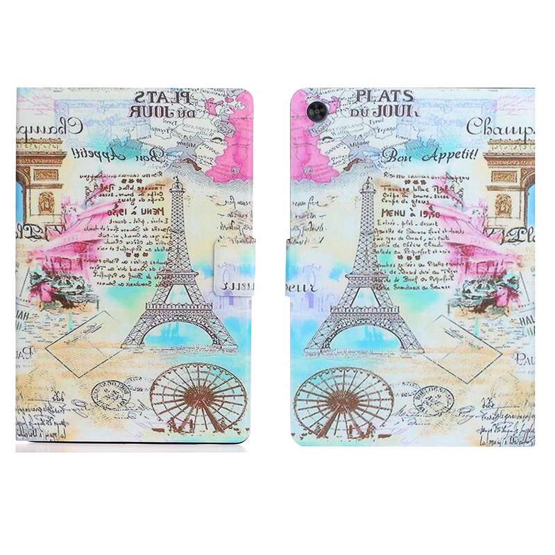 For Samsung Galaxy Tab A9+ Voltage Coloured Drawing Smart PU Tablet Case with Sleep / Wake-up Functi