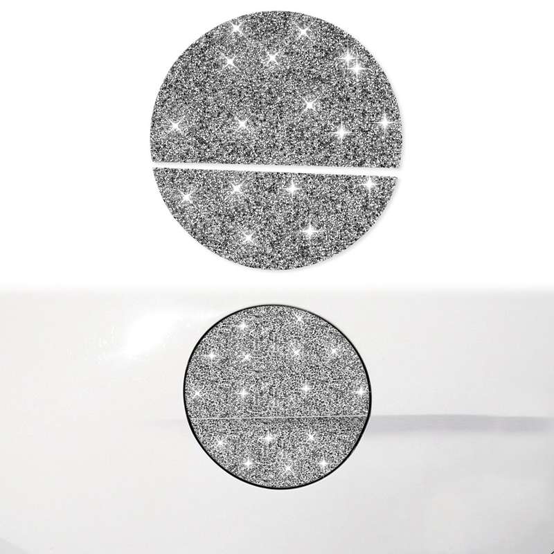 For Ford Mustang 2015-2020 Car Fuel Tank Cap Diamond Decoration Sticker, Left and Right Drive