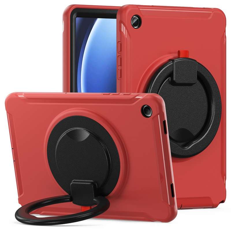 For Samsung Galaxy Tab A9+ Shockproof TPU + PC Protective Tablet Case(Black)