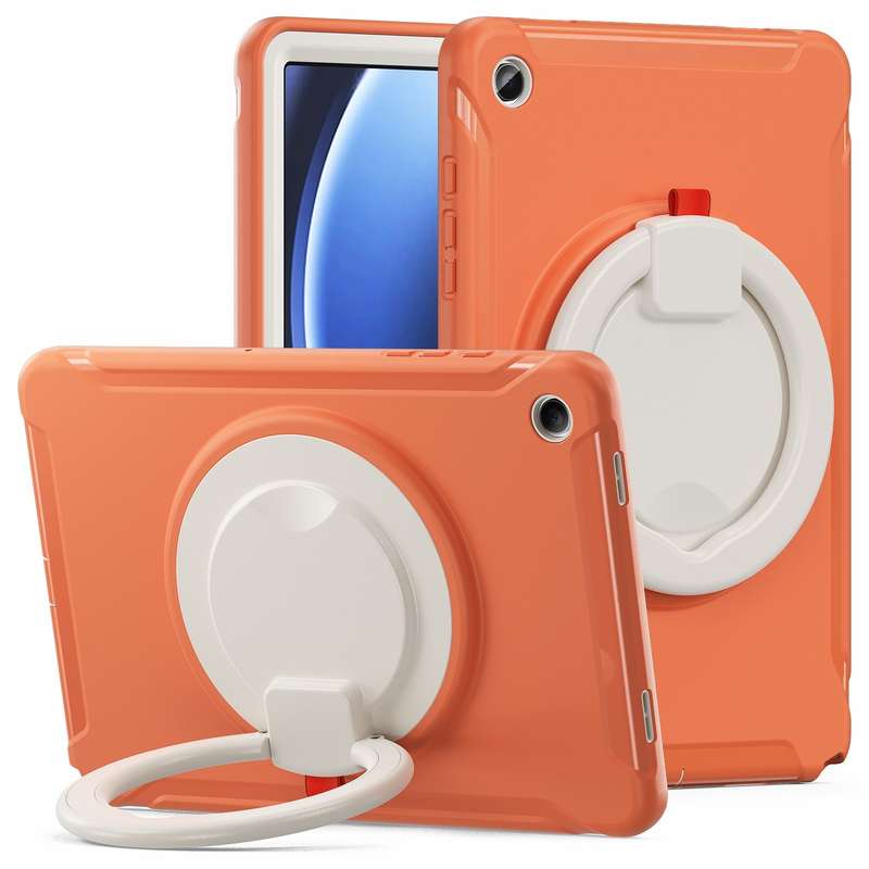 For Samsung Galaxy Tab A9+ Shockproof TPU + PC Protective Tablet Case(Black)