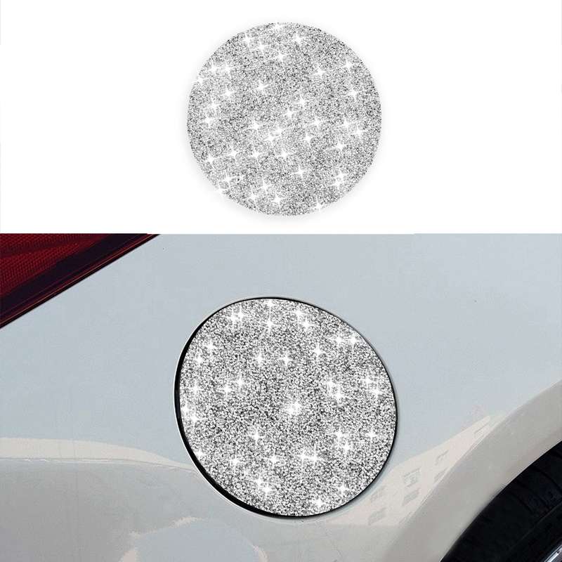 For Nissan 350Z 2003-2009 Car Fuel Tank Cap Diamond Sticker,Left and Right Drive Universal