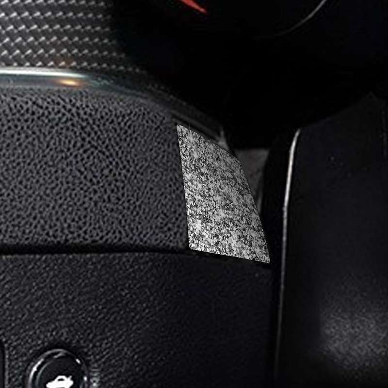 For Dodge Charger 2011-2014 Car Steering Wheel Left and Right Diamond Decorative Sticker, Left-hand