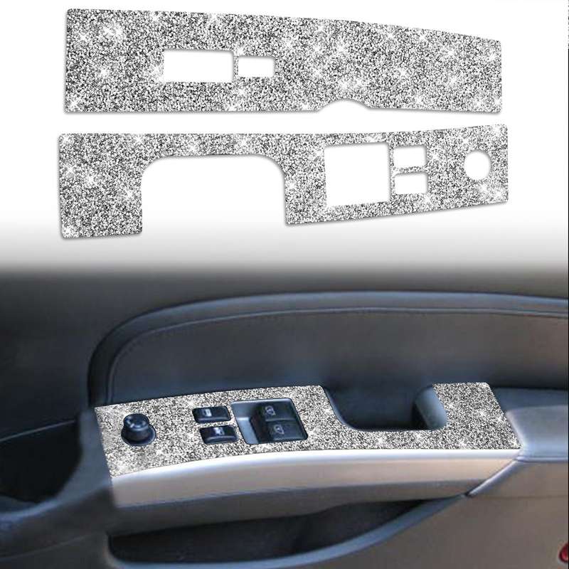 For Nissan 350Z 2006-2009 Car Glass Lifting Diamond Sticker, Right Drive