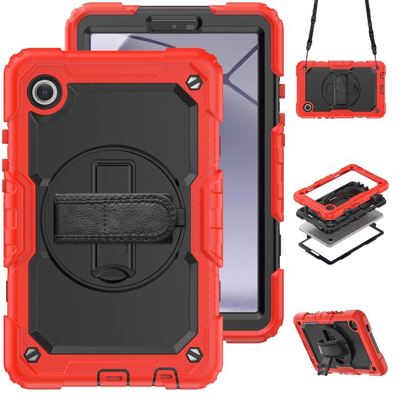 For Honor X6a Electroplating Dual-side IMD Phone Case with Ring Holder(Smile)