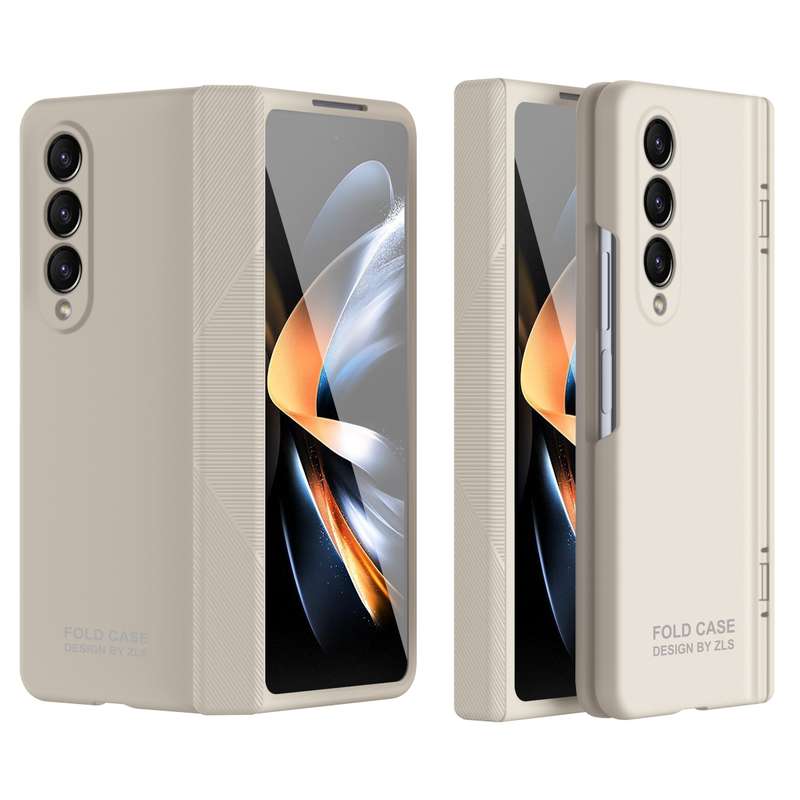 For Samsung Galaxy Z Fold4 5G Extraordinary Series Hinged Folding Full Phone Case(Black)