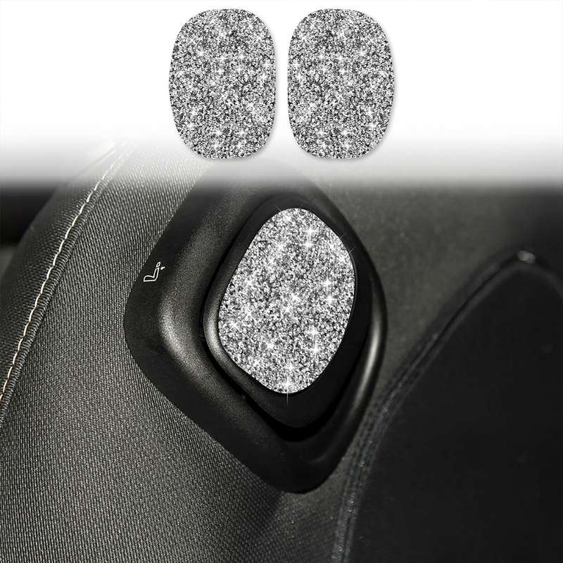 For BMW Mini One Cooper F56 Car Seat Back Handle Diamond Decoration Sticker