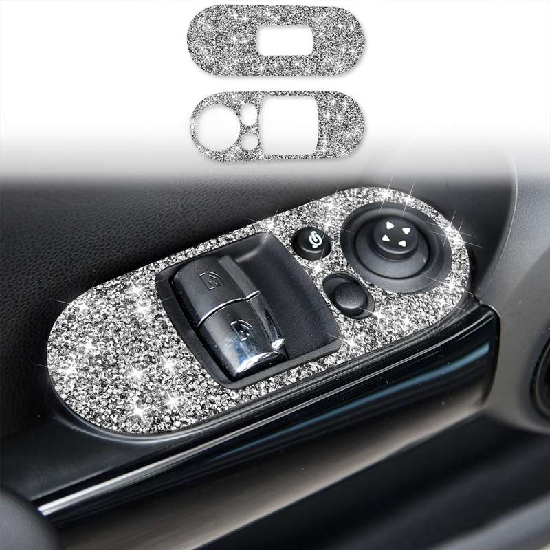For BMW Mini F56 Car Lifting Panel Diamond Decoration Sticker