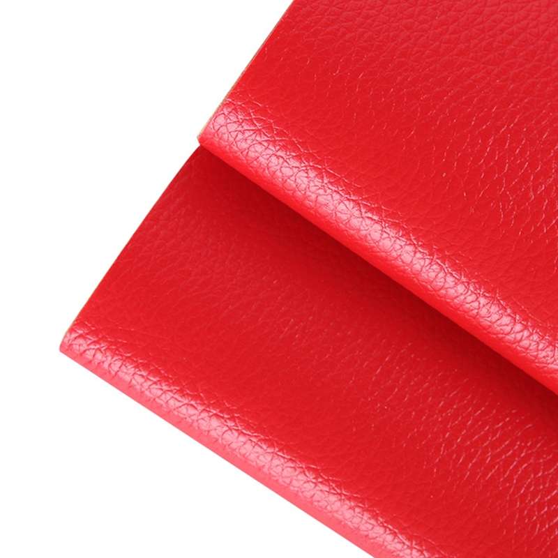 30 x 137cm Self Adhesive Leather for Sofa Repair Patch Car Seat PVC Leather Sticker(Red)