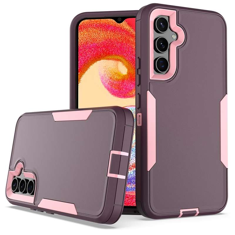 For Samsung Galaxy A54 5G Magnetic 2 in 1 PC Hybrid TPU Phone Case(Black)