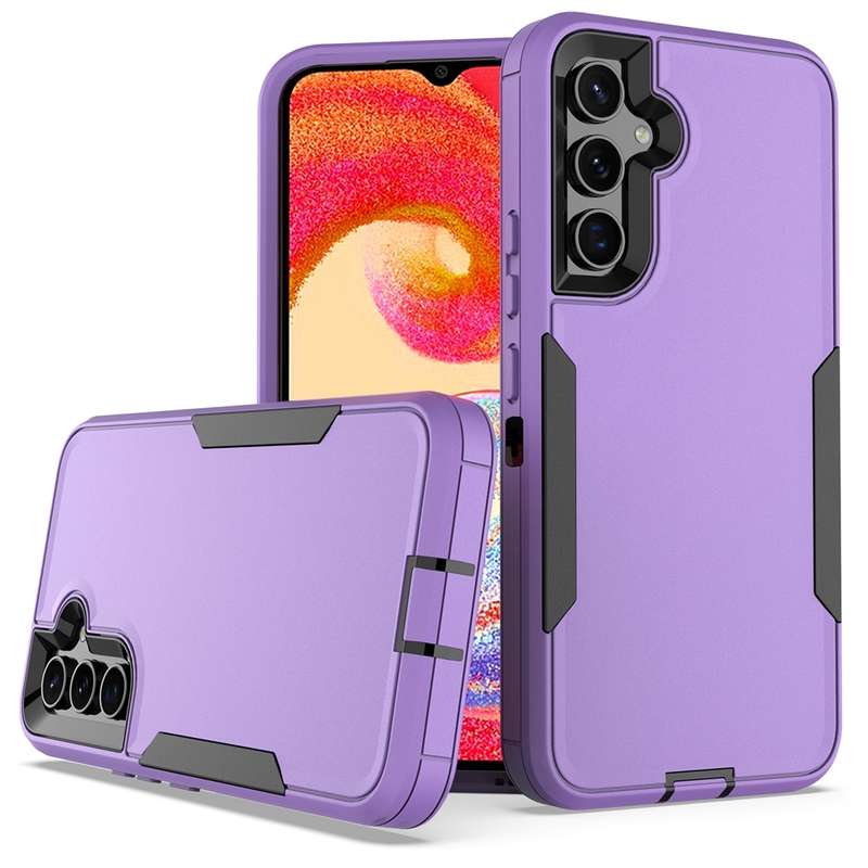 For Samsung Galaxy A54 5G Magnetic 2 in 1 PC Hybrid TPU Phone Case(Black)