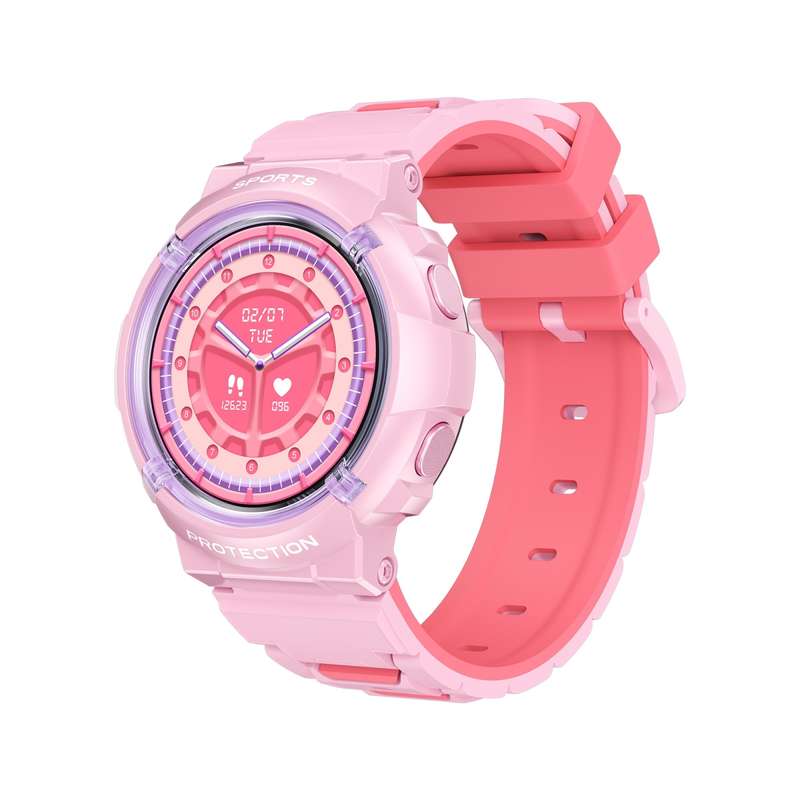 HT19 1.2 inch Round Screen IP68 Children Smart Watch, Support Sleep Monitoring(Blue)