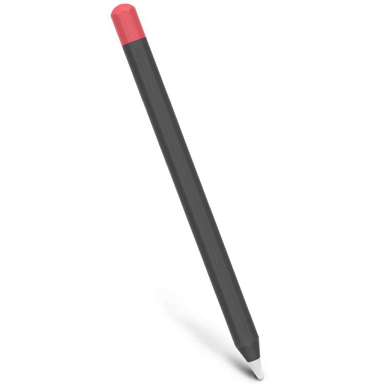 For Apple Pencil 2 Stylus Touch Pen Split Contrast Color Silicone Protective Case(Lemon Avocado)