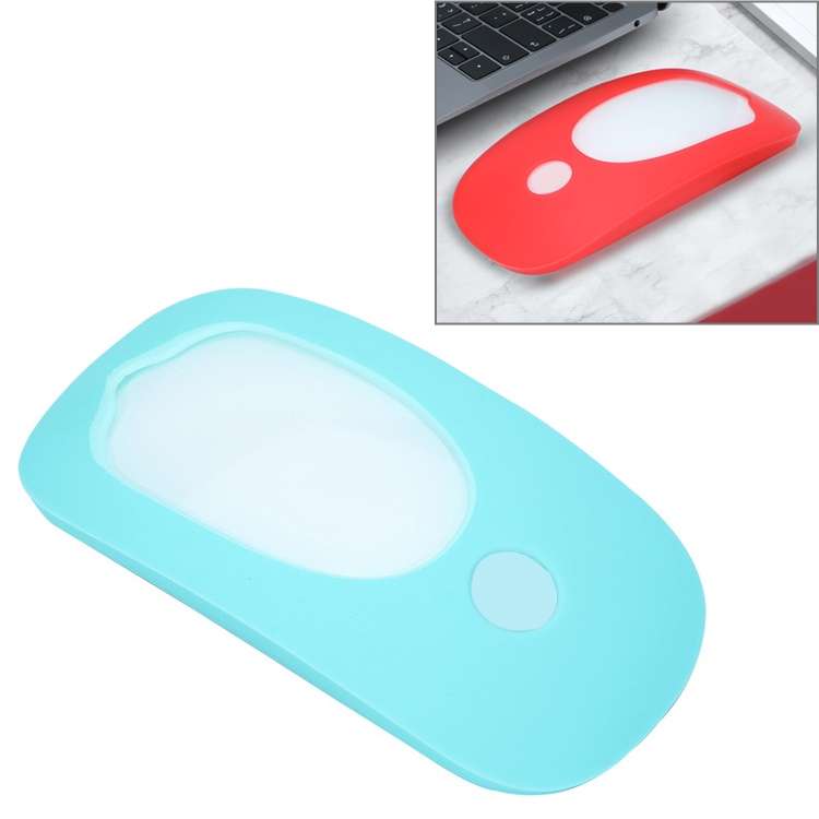 For Apple Magic Mouse 1 / 2 Mouse Silicone Protective Case(Black)
